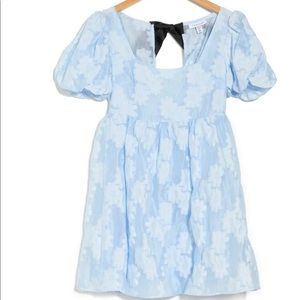 Topshop - Daisy Bow Mini Dress